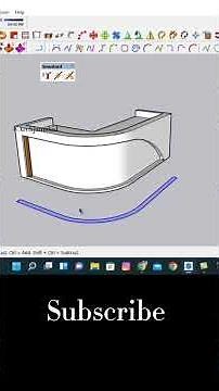 Mastering the(Copy Along Path )Plugin in SketchUp #architecture #sketchupplugins #sketchup #3ddesign