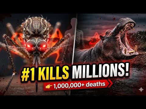From Mosquito to Hippo – Deadliest Animal Kill Count Revealed @creatureHacks
