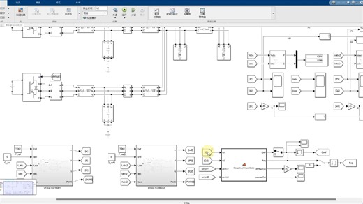逆变器多机并联变下垂系数算法重启仿真教程