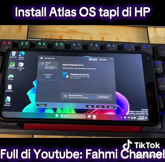 Install Atlas OS di HP: Panduan Lengkap