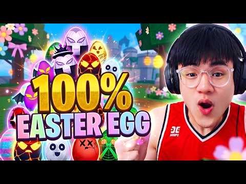 Tunkay has completed 100% of the Easter Egg Hunt event | BLOXFRUITS