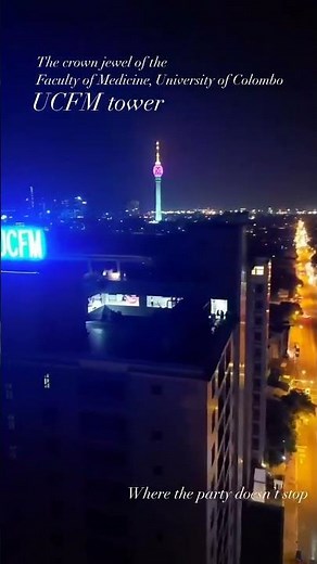 UCFM tower | faculty of medicine | University of Colombo | vc - to owner