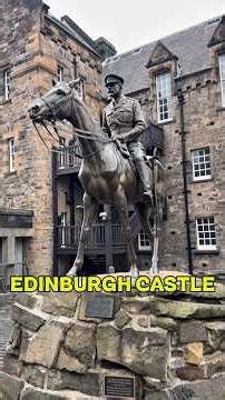 EDINBURGH CASTLE TOUR. #travel #scotland #edinburgh #castle #europe #history