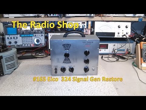 #165 Eico 324 Signal Gen Restore