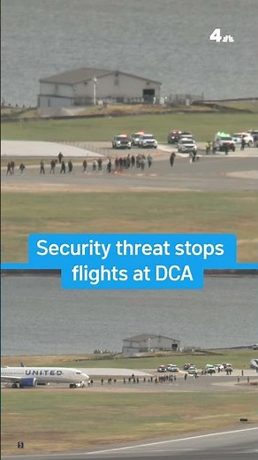 Security threats causes United Airlines plane to deboard| NBC4 Washington