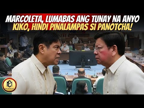 PANGILINAN AT MARCOLETA NAGKABANGGAN MULI!