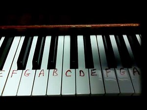 How to play THIS LITTLE LIGHT OF MINE easy piano keyboard melody tutorial tutor free lesson
