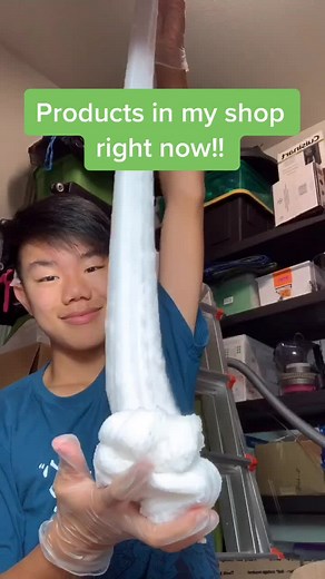 Click the link in bio to shop these slimes😉 almost all orders have went out today! #slime #satisfying #fyp #smallbusiness