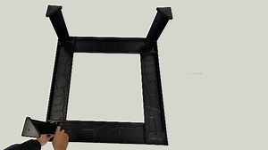 Watch Outdoor Fire Pit Metal Square Firepit Multifunctional on Amazon Live