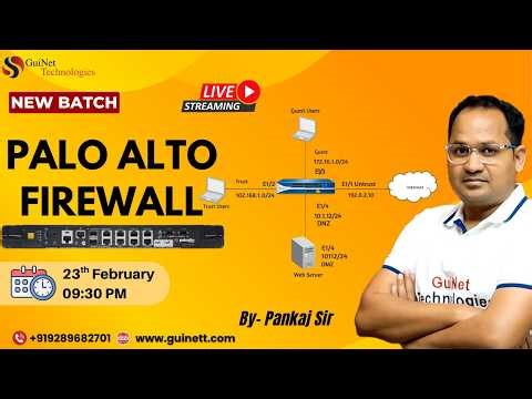 Palo Alto Firewall--Live Session