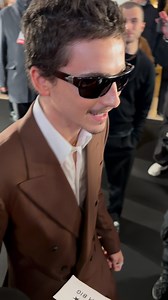 @tchalamet with fans at the premiere of the film Marty Supreme in Paris | Gédéon taieb