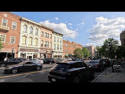 ⁴ᴷ⁶⁰ Walking tour of downtown Bethlehem, Pennsylvania