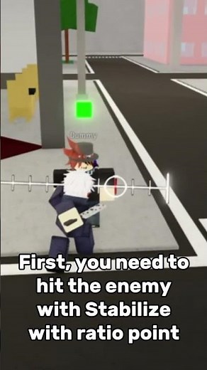 How to use new Nanami's awakening variant #jjs #jujutsushenanigans #nanami #roblox