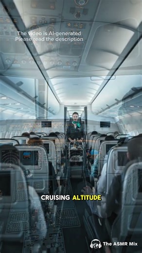 Female Pilot Cockpit to Cabin View