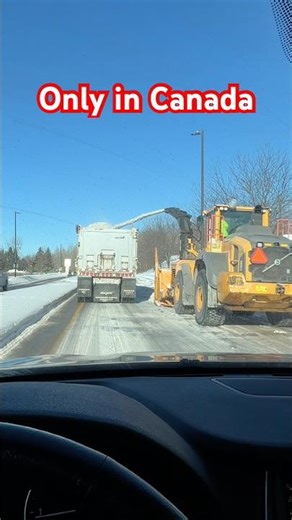 Massive Snow Machines Cleaning Canadian Streets!