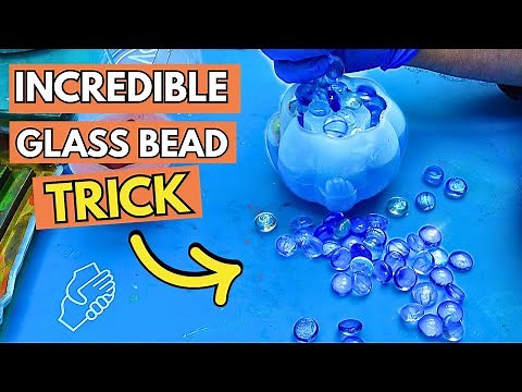 You Have to See This: What Glass Beads Do in Resin Is Incredible