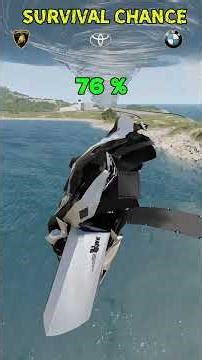 500 KMH VS TORNADO 2 #beamngdrive #beamng #carcrashes #automobile #crashtest #destruction