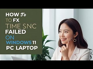 How to Fix Time Sync Failed on Windows 11 PC Laptop