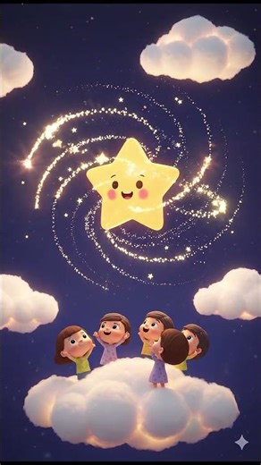 Twinkle, twinkle golden star ✨ #nurseryrhymes