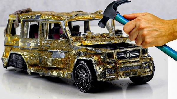 Detailed Restoration of A Brabus Mercedes Benz G65 AMG Gelandewagen