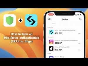 How to enable two-factor authentication (2FA) on Bitget