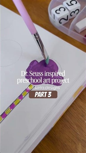 ☁️ Our whimsical DIY Truffula Trees ☁️ #artsandcrafts