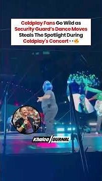 Coldplay “Security Guard” Shocks Fans with Alien Dance on Stage | Viral Düsseldorf Moment