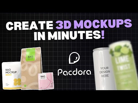 How to Design Professional 3D Packaging in Minutes! (Pacdora Walkthrough)