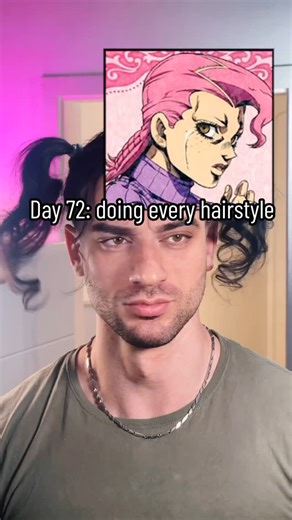 Adriano Leonardo on Instagram: "Vinegar Doppio #hairstyle #jojosbizzareadventure"