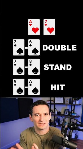 How To Play an Ace in Blackjack (soft total)