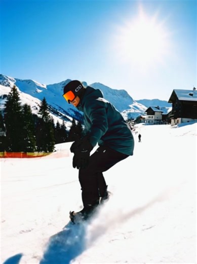 THE ANNUAL WINTER ESCAPADE IN THE ALPS #alps #wintervibes #ski #snowboard #fenghoufilms