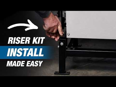 Step by Step Riser Kit Installation for NTM Gutter Machines