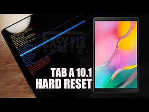 Samsung Galaxy Tab A 10.1 - Factory Data Reset / Hard Reset