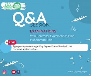 17 reactions · 29 comments | #aiou #overseas #aiounews #certificatecourses #lifeataiou #autumn2022 #challenges #international #aiouactivities #AIOU #distancelearning #conference #educationforall #admissions #aiounew #associatedegree #admissioncampaign #students | Allama Iqbal Open University | Facebook