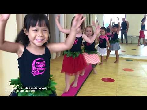 CUTEST Polynesian Dance Kids / Tahiti Dance Kids - Toddlers Class - May 2019