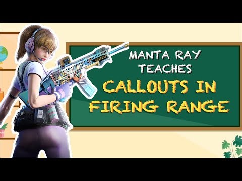 CALLOUTS in FIRING RANGE - Manta Ray Teaches [Lesson No. 1]