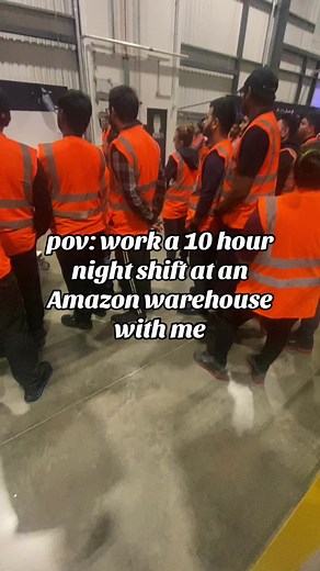 Experience a 10-Hour Night Shift at Amazon Warehouse