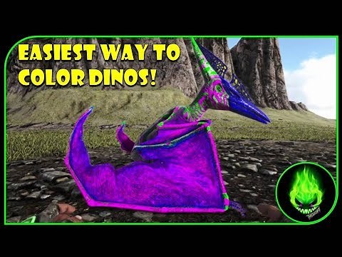 ARK - HOW TO YOUR COLOR DINOS!