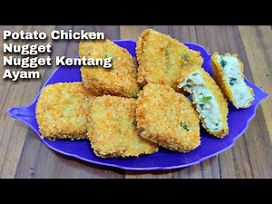 Cara membuat nugget kentang yang enak Dan mudah / potato nugget / potato chicken nugget