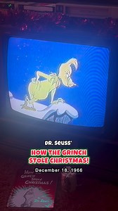 Dr. Seuss’ How the Grinch Stole Christmas! first aired on CBS 59 years ago today, December 18, 1966 📺🎄 A holiday classic that never gets old. #genx #howthegrinchstolechristmas #christmas #memories | 80s Deennice