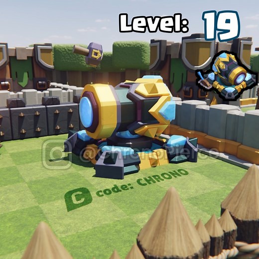 ChronoPierce on Instagram: "Magic Hammer 3 - Cannon #clashofclans #animation"