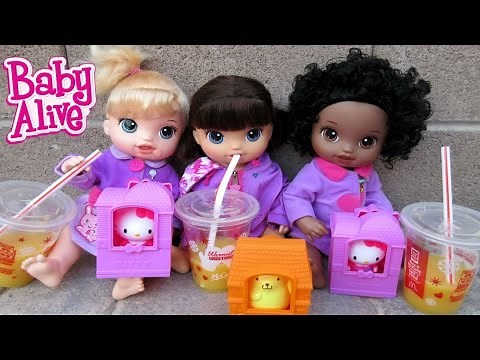 BABY ALIVE McDonalds For Lunch!