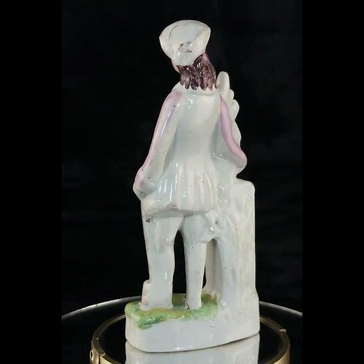 Is This 19th Century Staffordshire Figurine Worth Collecting? | Antique Pottery Review