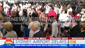 113K views · 381 reactions | #BREAKING: There is widespread anger from passengers stranded inside Sydney airport. #9Today | TODAY | Facebook