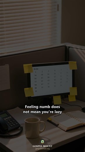 When your job feels pointless, add one note about who your task helps. Join the weekly GospelMount d