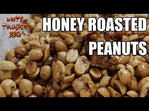 homemade SMOKED, SWEET and SPICY NUTS | Honey Roasted Peanuts Recipe