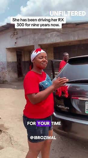 She has been driving her RX 300 for nine years now. Watch full video #cars #lexus #supercars #supercarsoftiktok #superbowl #roblox #carshopping #carshows #carsoftiktok