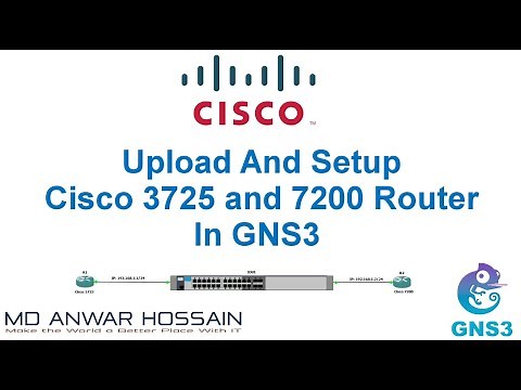 How to Upload and Setup Cisco 3725 and 7200 Router Image in GNS3