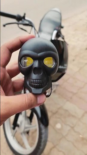 skull fog light full video 👆🏻👆🏻👆🏻!! splendor modified !! modified splendor !!