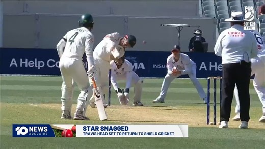 Superstar Travis Head is heading back to local cricket as South Australia makes a late push for another Sheffield Shield final. He'll be joined by teammate Alex Carey, who believes the side is sizzling at the right time | South Australia Cricket Teams | 10 News Adelaide